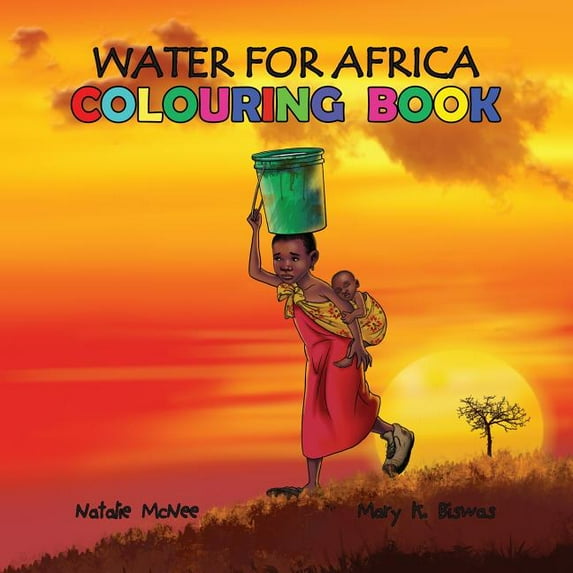 Water for Africa Colouring Book, (Paperback)