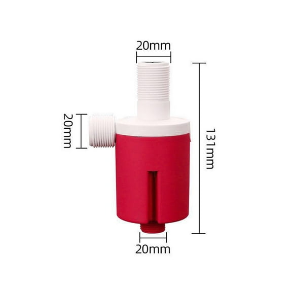 Water level controller float valve self-stop external switch valve