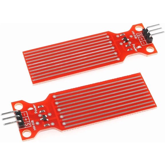 Water level sensor module 2 pieces rainwater level liquid surface height depth detection sensor module suitable for Raspberry Pi