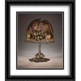 thumbnail image 1 of Water lily table lamp 2x Matted 28x32 Large Black Ornate Framed Art Print by Tiffany, Louis Comfort, 1 of 2