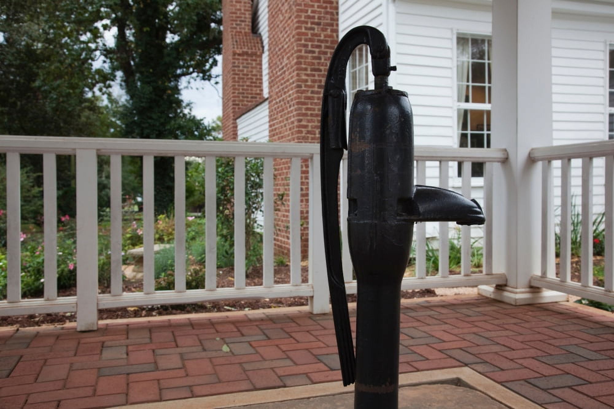 Water pump where Helen Keller said her first words Ivy Green Muscle Shoals Tuscumbia Colbert County Alabama USA Canvas Art - Panoramic Images (27 x 9)