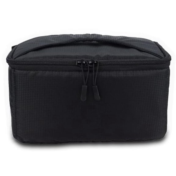Water-resistant DSLR Padded insert Case Waterproof Zipper Removable Partition Camera Bags(Army