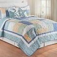 thumbnail image 1 of Water's Edge Full and Queen Cotton Lightweight Machine Washable Reversible Quilt, 1 of 4