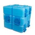thumbnail image 1 of WaterBrick Stackable 3.5 Gallon Blue Water & Food Storage Container - 6 Pack, 1 of 10
