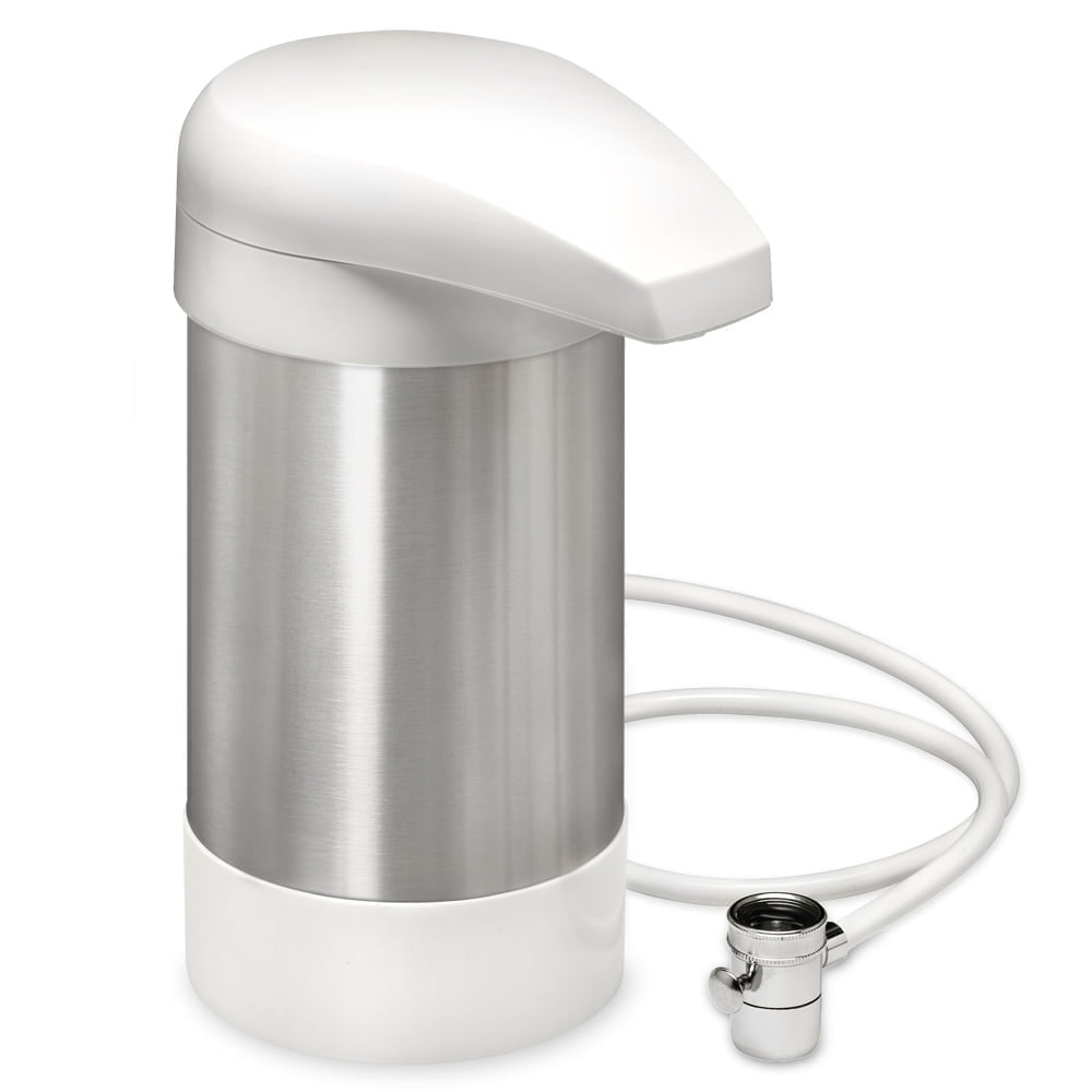 WaterChef C6500 Countertop Water Filter (White), 600 Gallons, NSF/ANSI Certified, Made in USA