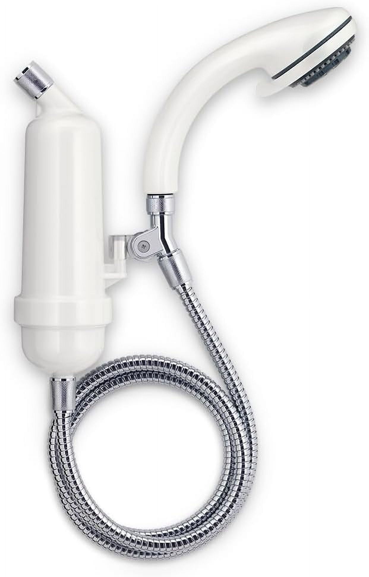 WaterChef Handheld Shower Filter System SF-7C (White) - Deluxe ...