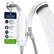 WaterChef Premium Shower Filter System SF-7C with Deluxe Handheld Wand, NSF/ANSI Certified, 10,000 Gallons (White)