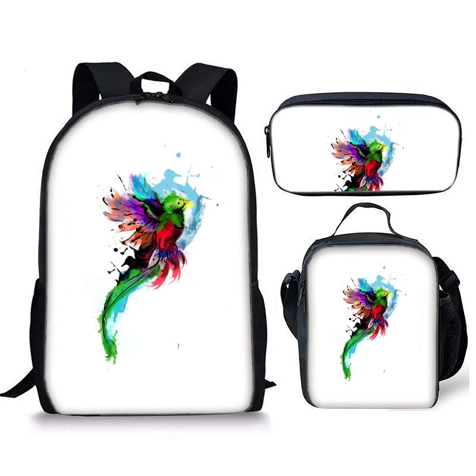 Guatemala’s bookpack WaterColor Quetzal from Guatemala Backpacks Bookbag Bags  main image 4
