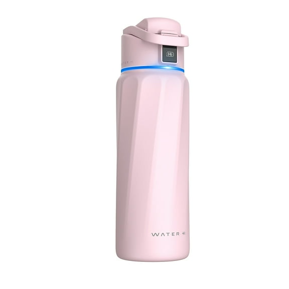 WaterH BOOST Stainless Steel Triple Wall Insulated Smart Water Bottle 32 oz. Pink (B003PK)