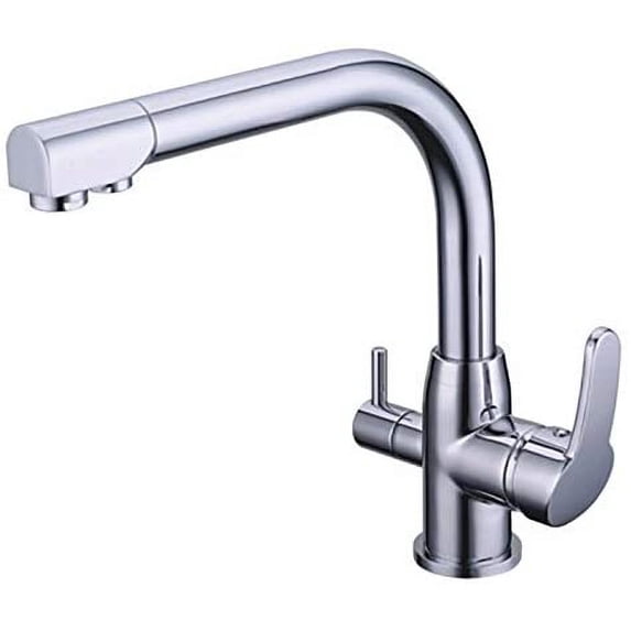 WaterLux 3-Way Faucet WL- 308CR- Reverse Osmosis Hot and Cold Line