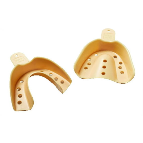 WaterPik 011522-012 Sani-Trays #12 Solid Large Lower Impression Trays 12/Pk