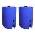 thumbnail image 1 of WaterPrepared 160 Gal Stackable Design Utility Water Tank with Cap (2 Pack), 1 of 8