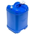 thumbnail image 1 of WaterPrepared ReadyJug 7 Gal Stackable Water Storage Container with Spigot, Blue, 3 Pack, 1 of 10