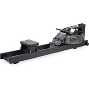 WaterRower Club All Black Rowing Machine in Ash Wood with S4 Monitor