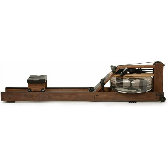 WaterRower Walnut Rowing Machine with S4 BLE Monitor | USA Made Water Rower | Original Handcrafted Erg Machine for Home Use & Gym