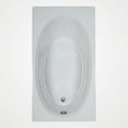 thumbnail image 1 of WaterTech Acrylic 60 in. x 32 in. Reversible Drain Drop-In Soaking Tub - Bone, 1 of 1