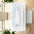 thumbnail image 1 of WaterTech Acrylic 60 in. x 36 in. BW Drop-In Whirlpool and Air Bath Combination Tub - Bone, 1 of 3