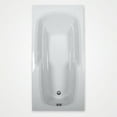 thumbnail image 1 of WaterTech Acrylic 66 in. x 32 in. Reversible Drain Drop-In Soaking Tub - White, 1 of 1