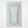 thumbnail image 1 of WaterTech Acrylic 66 in. x 42 in. Reversible Drain Drop-In Soaking Tub - Biscuit, 1 of 1