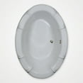 thumbnail image 1 of WaterTech Acrylic 68 in. x 48 in. Center Drain Drop-In Soaking Tub - Biscuit, 1 of 1