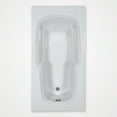 thumbnail image 1 of WaterTech Acrylic 72 in. x 36 in. Reversible Drain Drop-In Soaking Tub - Bone, 1 of 1