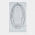 thumbnail image 1 of WaterTech Acrylic 72 in. x 42 in. SW Drop-In Whirlpool and Air Bath Combination Tub - Bone, 1 of 1