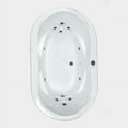 thumbnail image 1 of WaterTech Acrylic 73 in. x 43 in. Elite Series Drop-In Whirlpool Tub - White, 1 of 1