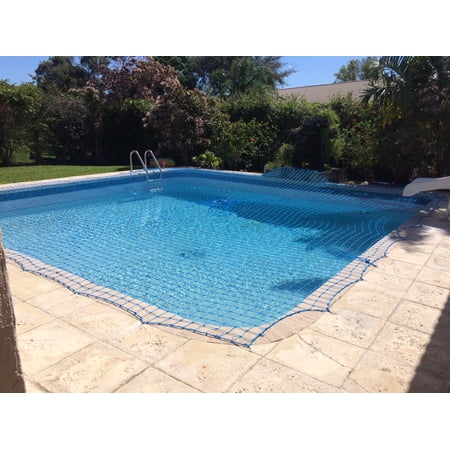 WaterWarden Inground Pool Net, 20’ x 40, Blue