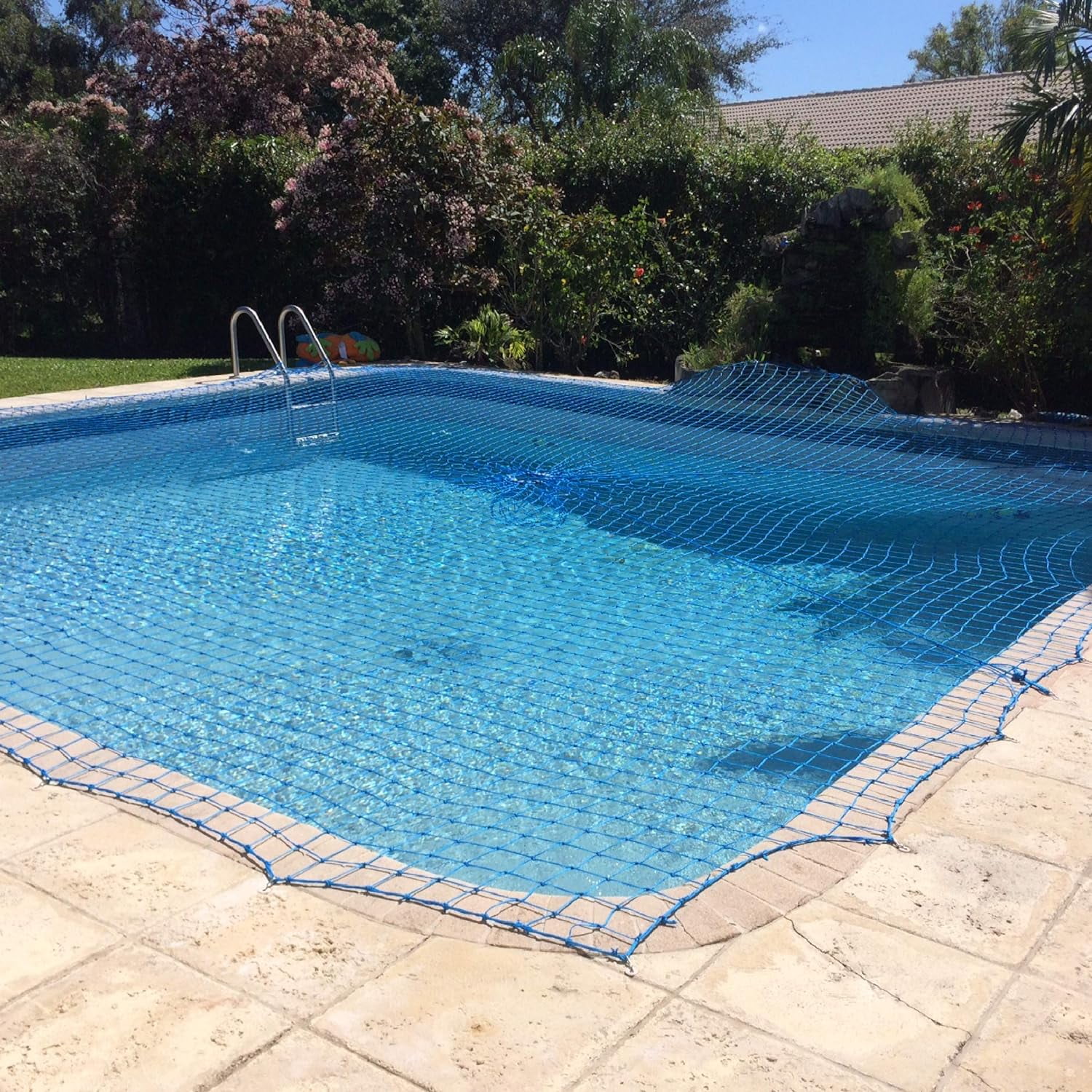WaterWarden Pool Safety Net Cover Fits 18' x 36' Inground Pool, Heavy-Duty Netting