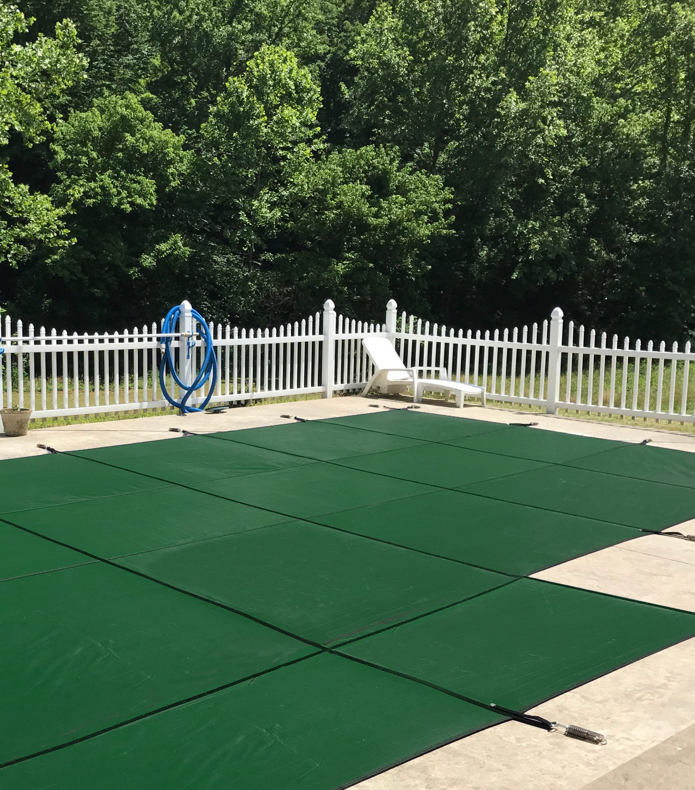 WaterWarden in-Ground Pool Safety Cover Rectangle, Fits 16' x 36'+4' x 8', 2 Foot Offset Left, UL Classified to ASTM F1346