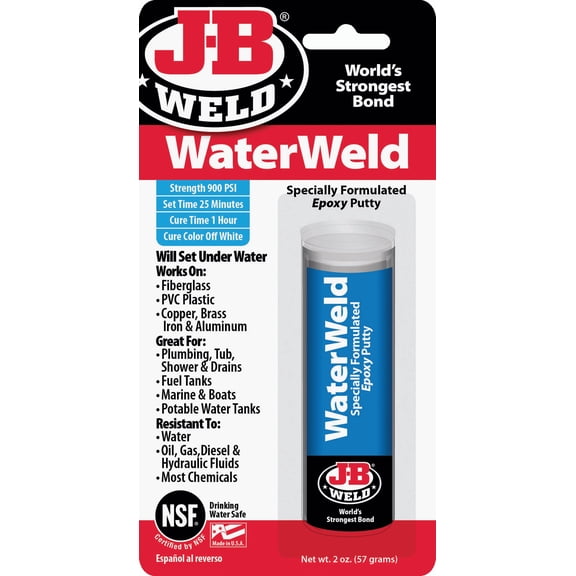 WaterWeld Epoxy Putty - Pack of 2  Residential Use, Standard Application