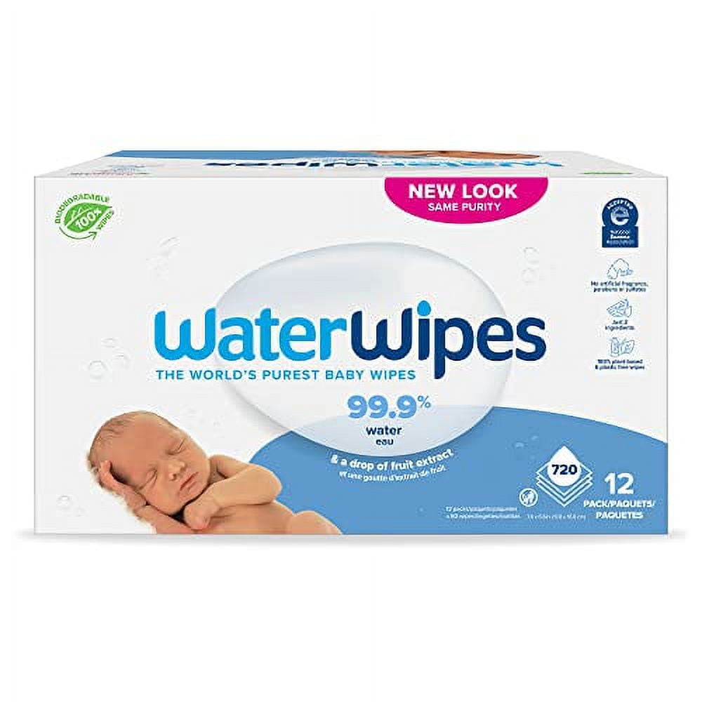 Buy WaterWipes Sensitive Biodegradable Baby Wipes Online - 60 Pack