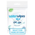 thumbnail image 2 of WaterWipes Plastic-Free Original Baby Wipes, 99.9% Water Based, Unscented – 1 Pack 2 of 4