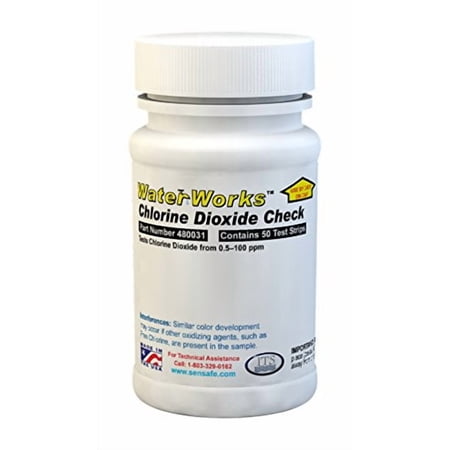 WaterWorks Chlorine Dioxide 480031 50 Tests