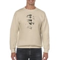 thumbnail image 1 of Waterbird Sketchbook Ii Sweatshirt Men -Vision Studio Designs, Male 4X-Large, 1 of 4