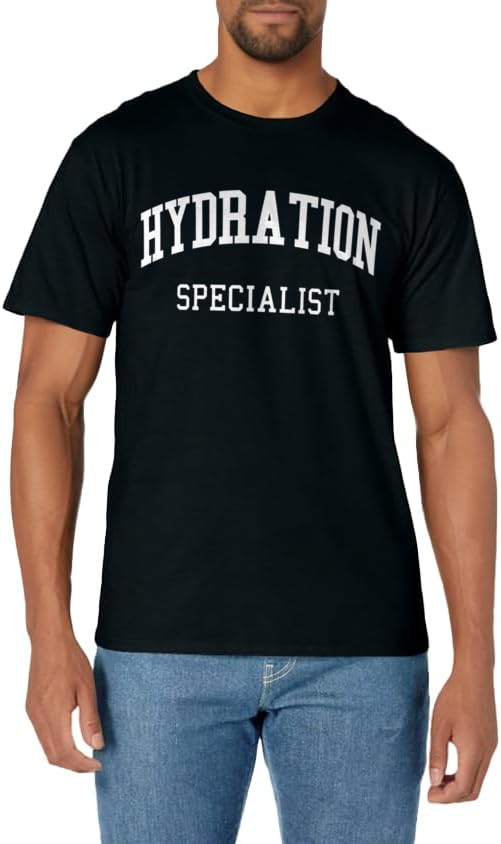 Waterboy Hydration Specialist Hydrated Homie H2O Water Meme TShirt