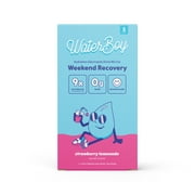 Waterboy Hydration and Weekend Recovery Powder Packets, Strawberry Lemonade 5 Count