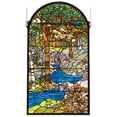 thumbnail image 1 of 40"H X 22"W Tiffany Waterbrooks Stained Glass Window, 1 of 3