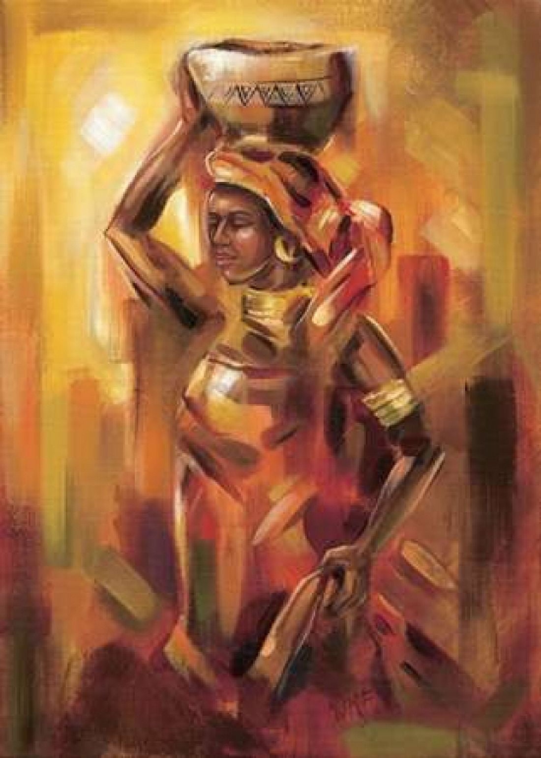 Watercarrier II Canvas Art - Wendy Fields (20 x 28)