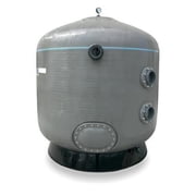 Waterco 22001404101NA 55 in. 58 PSI SM1400 Micron Commercial Vertical Sand Filter with 4 in. Bulkhead Connection