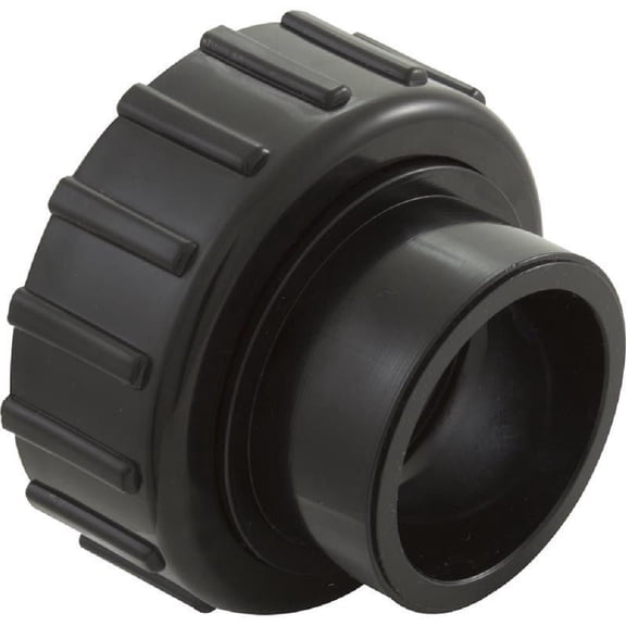 Waterco WC122257BLK 1.5"Slip 2" Trimline Half Union with O-Ring