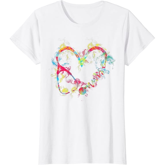 Watercol Nurse Life Nursing Clinical Funny Birthday Gift T-Shirt