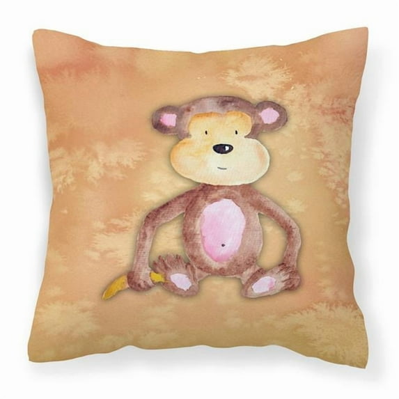 Watercolor Animal Art Canvas Fabric Decorative Pillow
