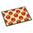 thumbnail image 1 of Watercolor Apples & Polkadots Indoor or Outdoor Mat - 24 x 36 in., 1 of 1