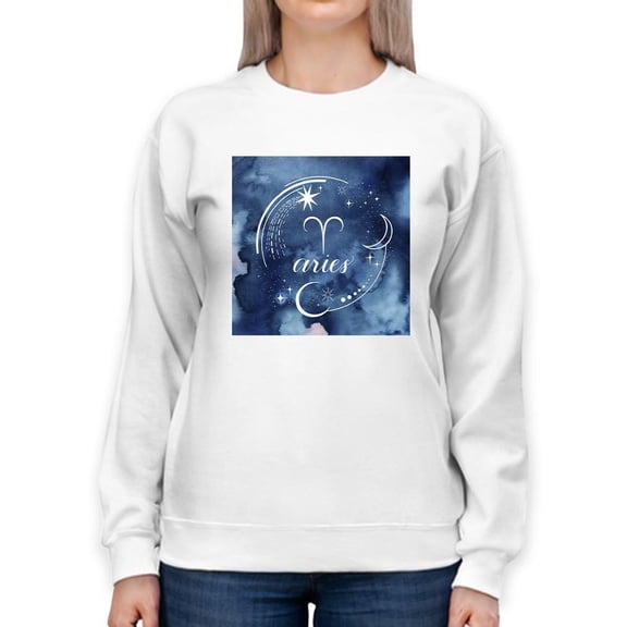Watercolor Astrology I Sweatshirt Women -Grace Popp Designs, Female XX-Large