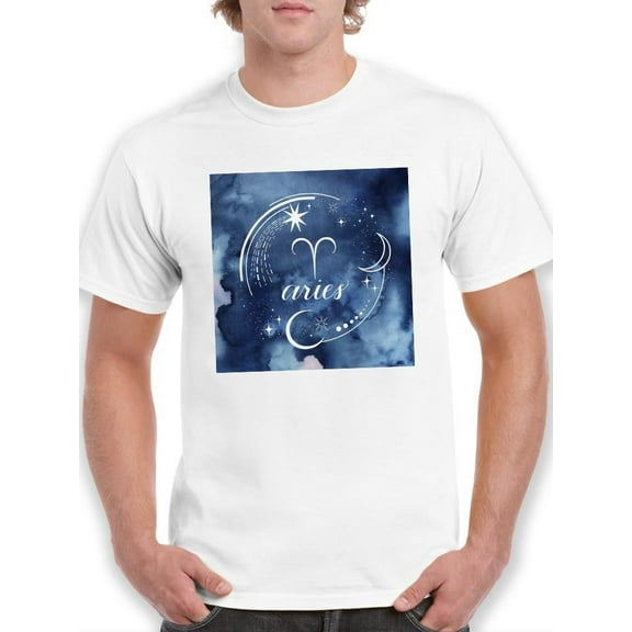 Watercolor Astrology I T-Shirt Men -Grace Popp Designs, Male Small
