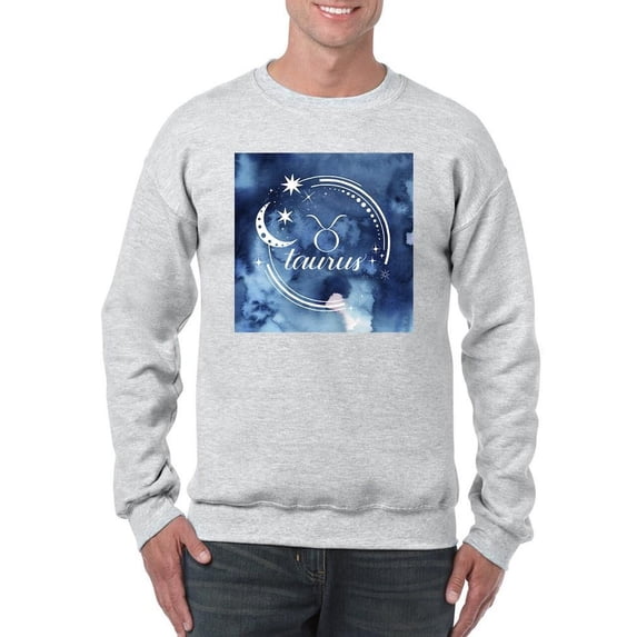 Watercolor Astrology Ii Sweatshirt Men -Grace Popp Designs, Male XX-Large