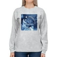 thumbnail image 1 of Watercolor Astrology Ii Sweatshirt Women -Grace Popp Designs, Female XX-Large, 1 of 4