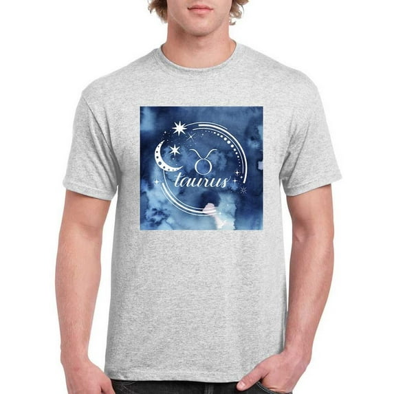 Watercolor Astrology Ii T-Shirt Men -Grace Popp Designs, Male 4X-Large