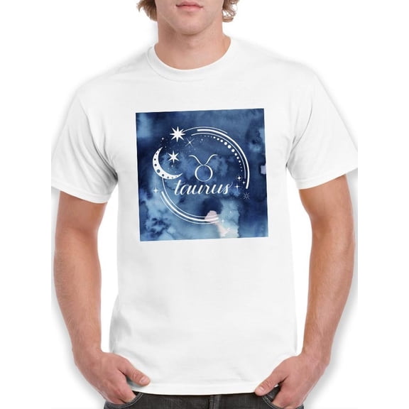 Watercolor Astrology Ii T-Shirt Men -Grace Popp Designs, Male 5X-Large